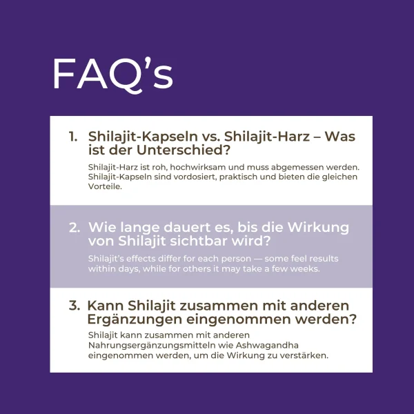 Shilajit Kapseln Naturecan 11 Shilajit Kapseln Naturecan 11